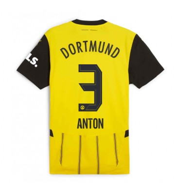 Borussia Dortmund Waldemar Anton #3 Hjemmebanetrøje 2024-25 Kort ærmer